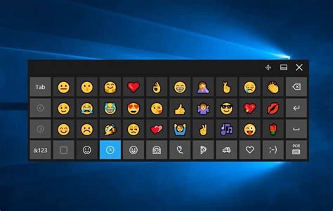 emojis windows 10 teclas